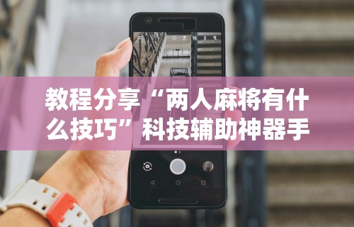 教程分享“两人麻将有什么技巧	”科技辅助神器手机版