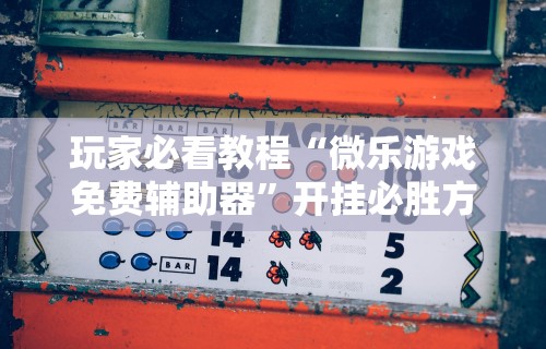 玩家必看教程“微乐游戏免费辅助器	”开挂必胜方法