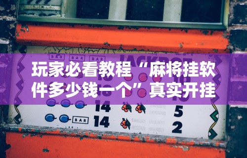 玩家必看教程“麻将挂软件多少钱一个”真实开挂技巧分享