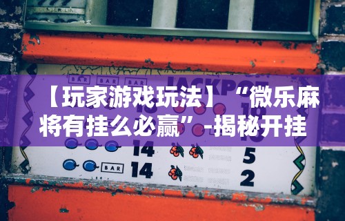 【玩家游戏玩法】“微乐麻将有挂么必赢”-揭秘开挂教程分享
