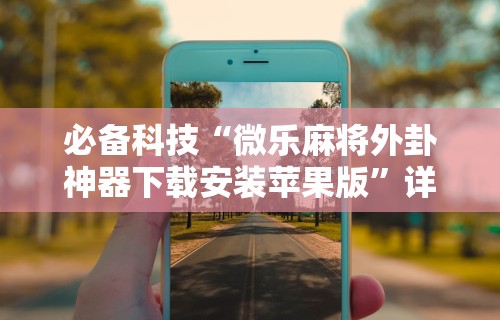 最新教程“玩呗麻将挂辅助挂方法”-详细教程