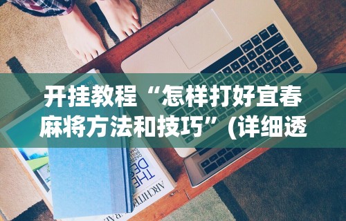 开挂教程“怎样打好宜春麻将方法和技巧”(详细透视教程)