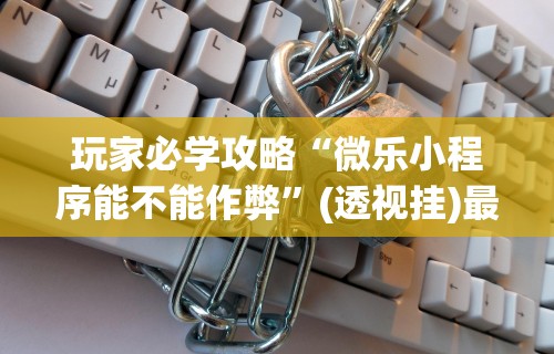 玩家必学攻略“微乐小程序能不能作弊”(透视挂)最新辅助详细教程