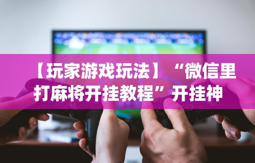 【玩家游戏玩法】“微信里打麻将开挂教程”开挂神器{透视辅助}全揭秘