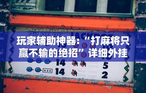 玩家必知“天天贵阳麻将可以开挂吗	”作弊挂(辅助外挂+