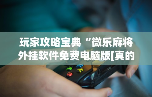 玩家攻略宝典“微乐麻将外挂软件免费电脑版[真的有挂]