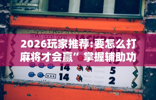 【玩家必看实操】“微乐天津麻将到底有没有挂	”分享辅助外挂教程