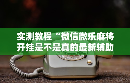 玩家必看教程“同城游510k开挂辅助”分享必要外挂教程