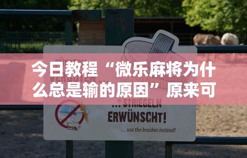 两分钟了解“微信小程序四川麻将怎么装挂”附开挂脚本