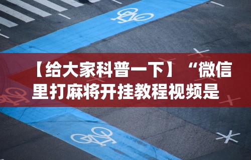 【玩家必看实操】“手机麻将有挂的么”掌握辅助功能必胜规则