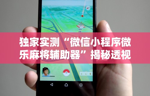 独家实测“微信小程序微乐麻将辅助器”揭秘透视辅助万能挂