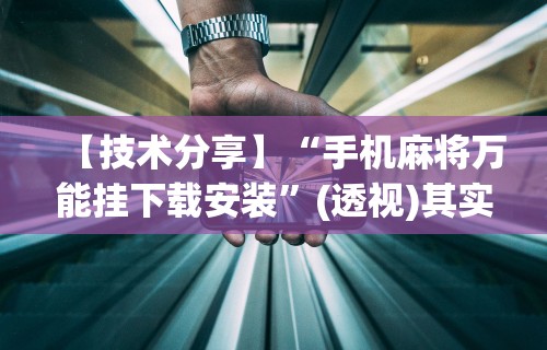 【总结文章“牵手跑胡子开挂神器下载安装	”科技辅助神器手机