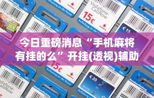 分享实测攻略“长春麻将小鸡飞蛋技巧”其实有开挂插件!