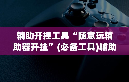 辅助开挂工具“随意玩辅助器开挂	”(必备工具)辅助教学