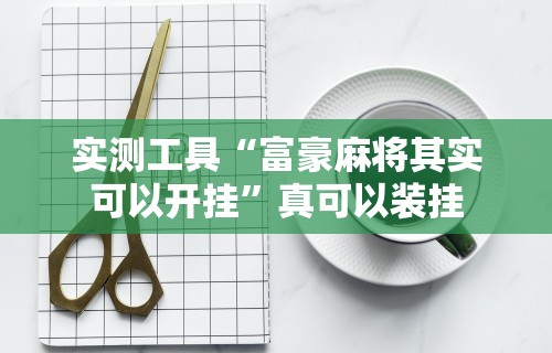 实测工具“富豪麻将其实可以开挂”真可以装挂