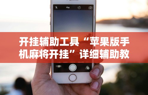 开挂辅助工具“苹果版手机麻将开挂”详细辅助教程分享