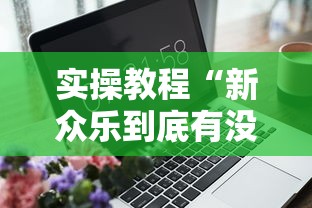 实操教程“新众乐到底有没有挂	”辅助工具插件,揭秘技巧开挂