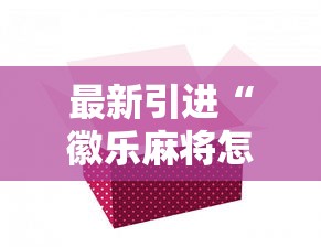 最新引进“徽乐麻将怎么赢”详细分享装挂步骤教程