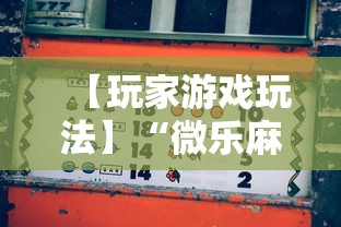 【玩家游戏玩法】“微乐麻将能不能买到挂”真实开挂技巧分享