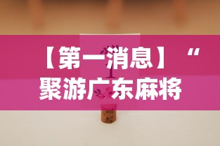 【第一消息】“聚游广东麻将挂[分享装挂详细步骤]