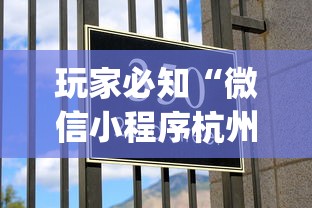 玩家必知“微信小程序杭州麻将透明挂”(原来确实是有挂)